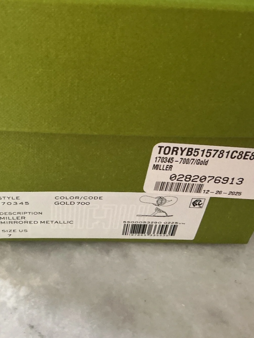 Tory Burch Slides, NWT